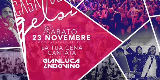 Sabato Gelsi con Gianluca Indovino • 23 novembre 2019