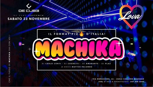 Machika - De Cube Club 23.11.2019