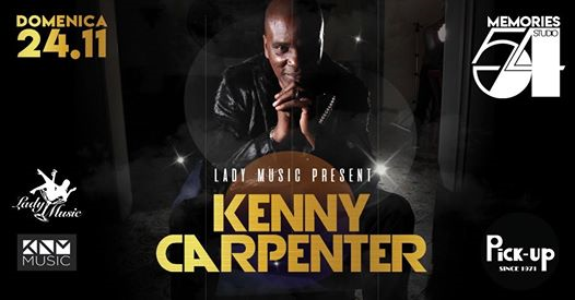 Domenica 24 Novembre Lady Music presenta guest Kenny Carpenter