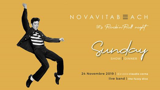 Novavita Beach - Show * Dinner - Domenica 24 Novembre 2019