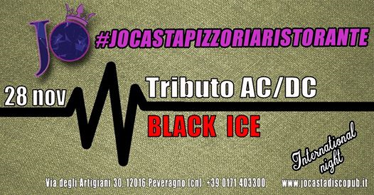 Tributo AC/DC (BLACK ICE) al Jocasta
