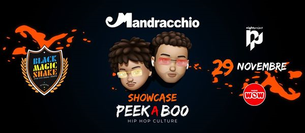 Peekaboo - Mandracchio - Venerdì 29 novembre