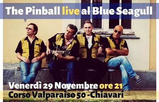 The Pinball live at Blue Seagull Pub venerdì 29 Novembre 2019