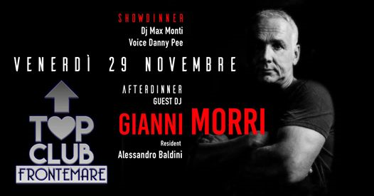 Venerdì 29 novembre Top Club Show dinner Rimini. Da non perdere