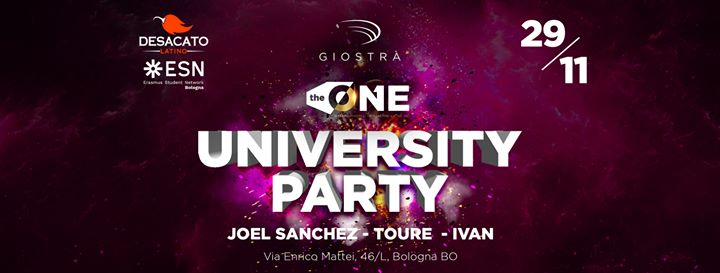 University Party ◆ The One HipHop ◆ Giostrà