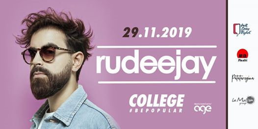 Rudeejay at College | Donna €1 entro 00.00