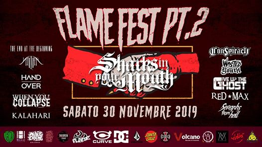 Flame Fest Pt.2 Sabato 30 Novembre 2019