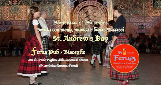 St Andrew's Day al Ferus Pub di Bisceglie