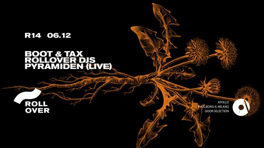 R14 - Rollover w/ Boot & Tax + Pyramiden Live - Friday 6.12