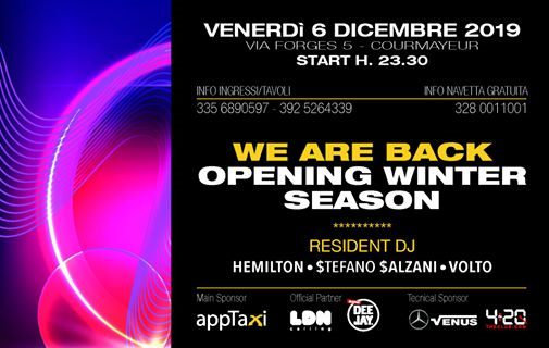06.12 The Club Courmayeur opening party