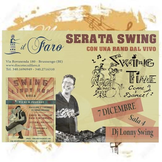 Swing Lindy Hop Biella - Live Band: Swing Time