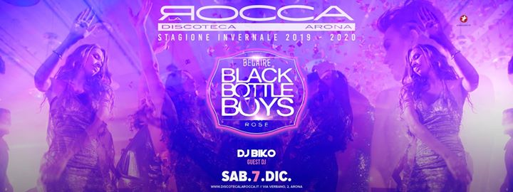 Sab. 07/12 Black Bottle Boys c/o La Rocca Gold