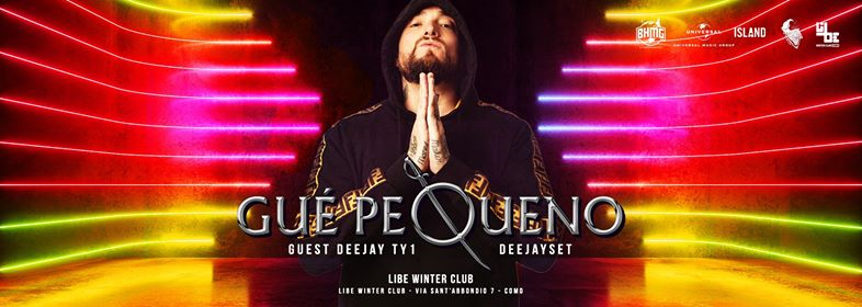 Gue Pequeno at Libe Winter Club, Sabato 7 Dicembre 2019 (DJSET)