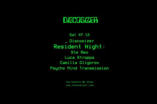 Discosizer _ Resident Night