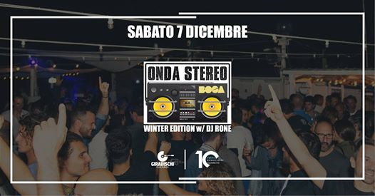 Onda Stereo Boca - Sabato 7 Dicembre, Giradischi club