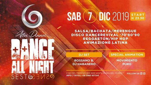 Dance All Night | After Dinner Dance | lo show ricomincia
