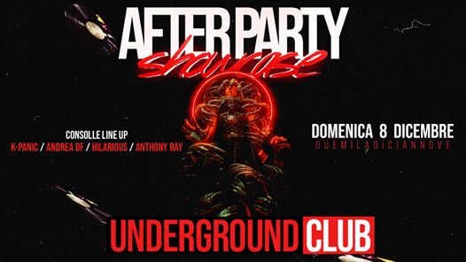 8 Dic Underground After Party showcase