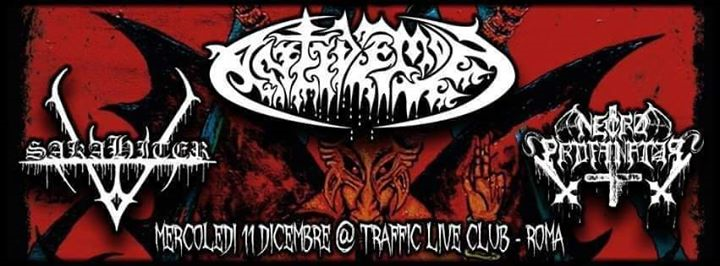 Sakahiter, Necroprofanator, Antidemon - Black/Death Metal Live