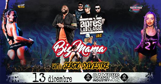 Apres La Classe, Sergio Sylvestre, Big Mama - Parma