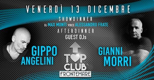 Venerdì 13 Dicembre Show dinner al Top Club Rimini