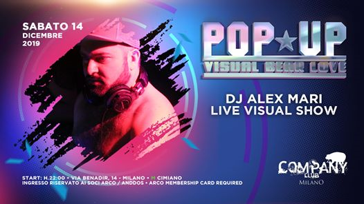 POP UP Milano • DJ Alex Mari