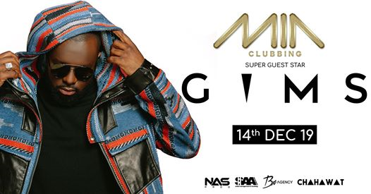 Maître Gims LIVE - Mia Clubbing 14 Dicembre 2019