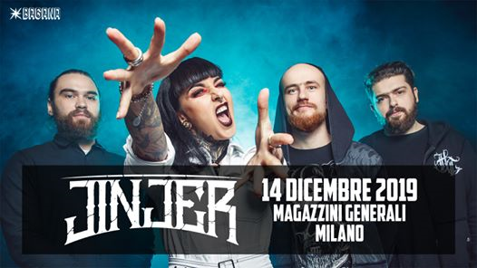 Jinjer live at Magazzini Generali - Milano - SOLD OUT