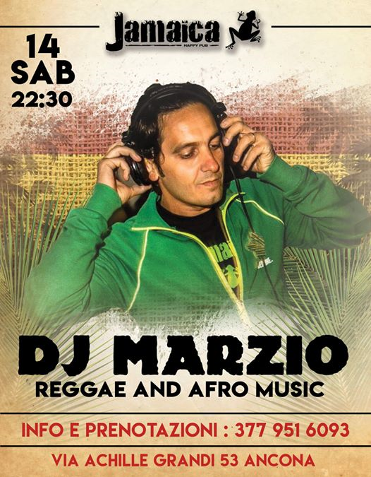 DJ Marzio to Reggae & Afro Music