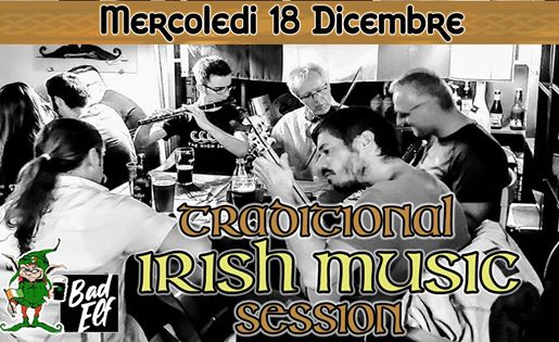 Traditional Irish music Session – serata irlandese