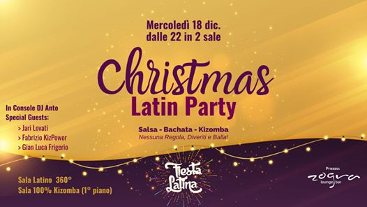 Fiesta Latina - Christmas Latin Party @Zogra