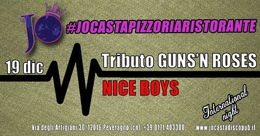 Tributo Guns 'n Roses (Nice Boys) al Jocasta // Cuneo