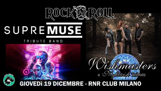 Supremuse - Muse tribute + Wishmasters - Nightwish tribute live!