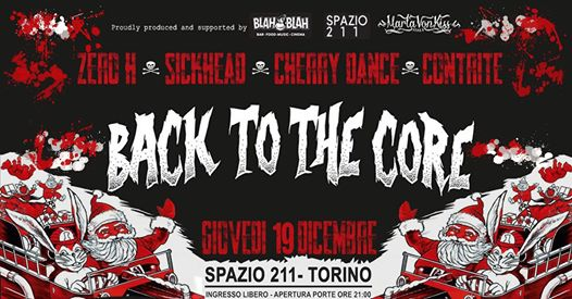 Back to the Core: Zero H / Sickhead / Cherry Dance / Contrite