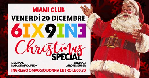 6iXTI9INE dI Natale - Venerdì Miami Club