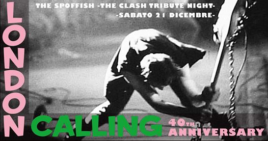 London Calling 40th anniversary-The Clash tribute night-