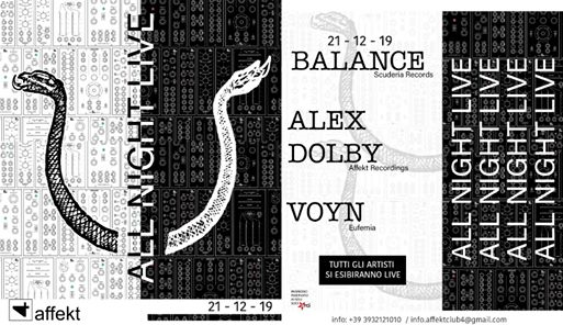 All Night Live - Balance, Alex Dolby, Voyn