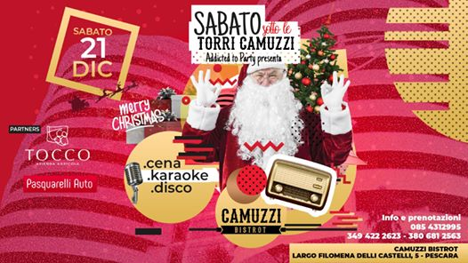 Sabato Camuzzi - Cena Karaoke & Disco