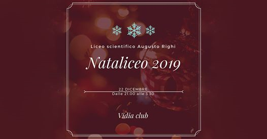 Nataliceo 2019 // Vidia Club