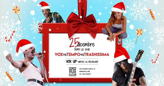 Christmas RED party - Tempo / Trashissima / Vox