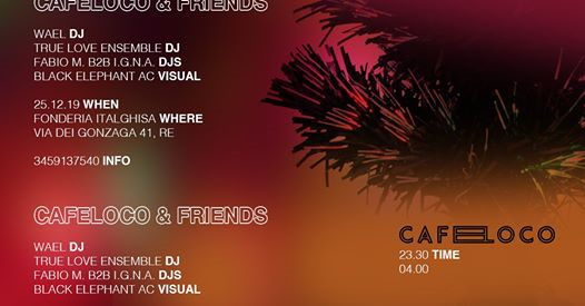 Cafe Loco & Friends // XMAS PARTY