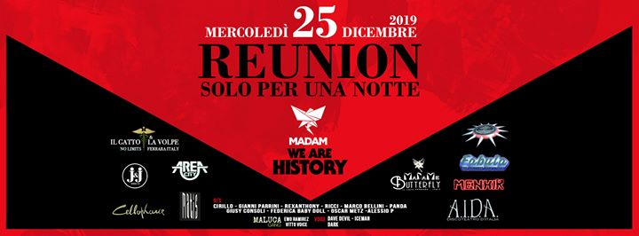 25.12 Reunion MaDaM - We Are History