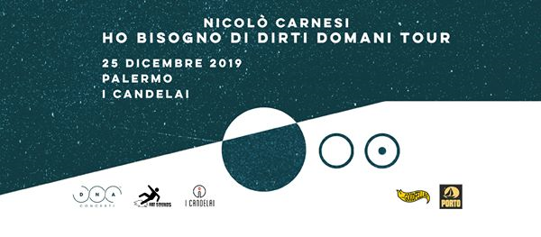 ✮ Nicolò Carnesi [op. act: Lanno] ✮ Palermo ✮ i Candelai