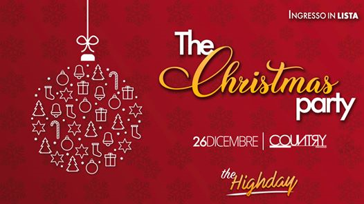 The Christmas Party at @Country - 26 Dicembre - Highday Palermo