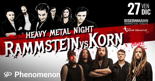 Heavy Metal Night • Rammstein vs Korn Tribute Bands