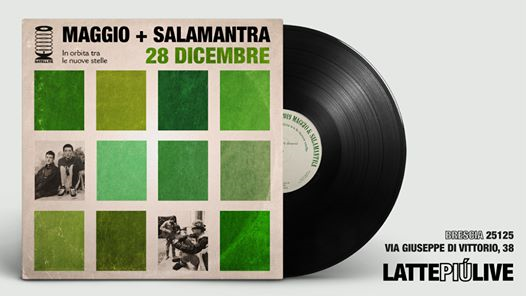 Satellite #2 - Maggio + Salamantra live a Brescia / B-Side: EXPL