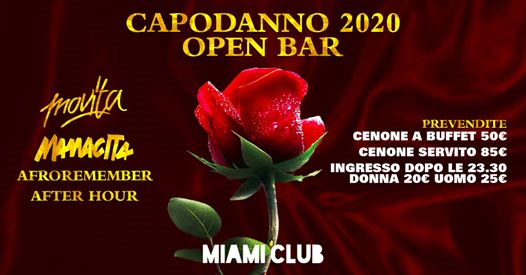 Movita & Mamacita Party - Capodanno 2020 - Miami Club