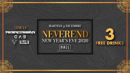 Neverend - New Year's Eve 2020 - Hall, Padova