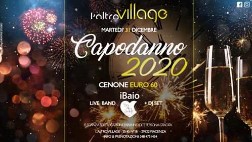 Capodanno 2020 - Gran Cenone - Live IBAIO + Disco