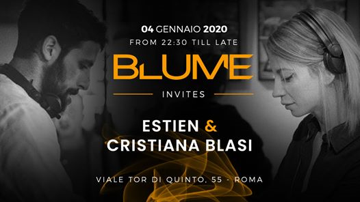 Blume invites: Estien & Cristiana Blasi