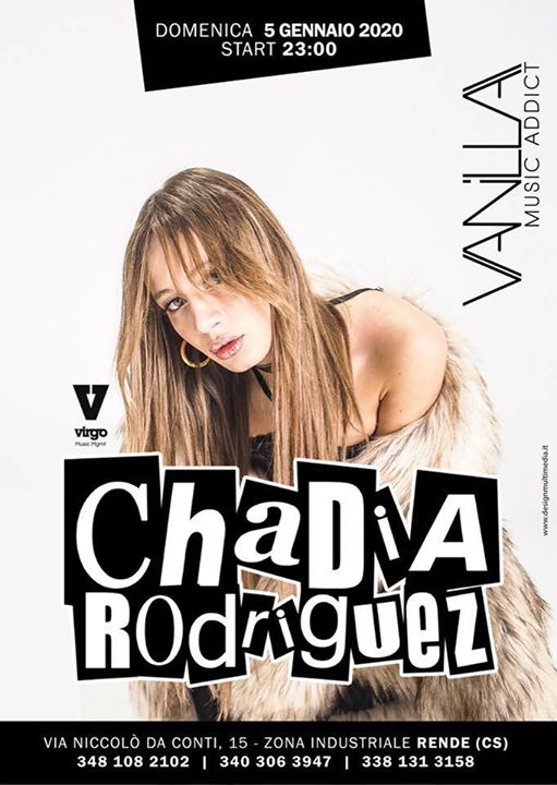 05.1.20 Epiphany Party |CHADIA RODRIGUEZ| Vanilla Music Addict
